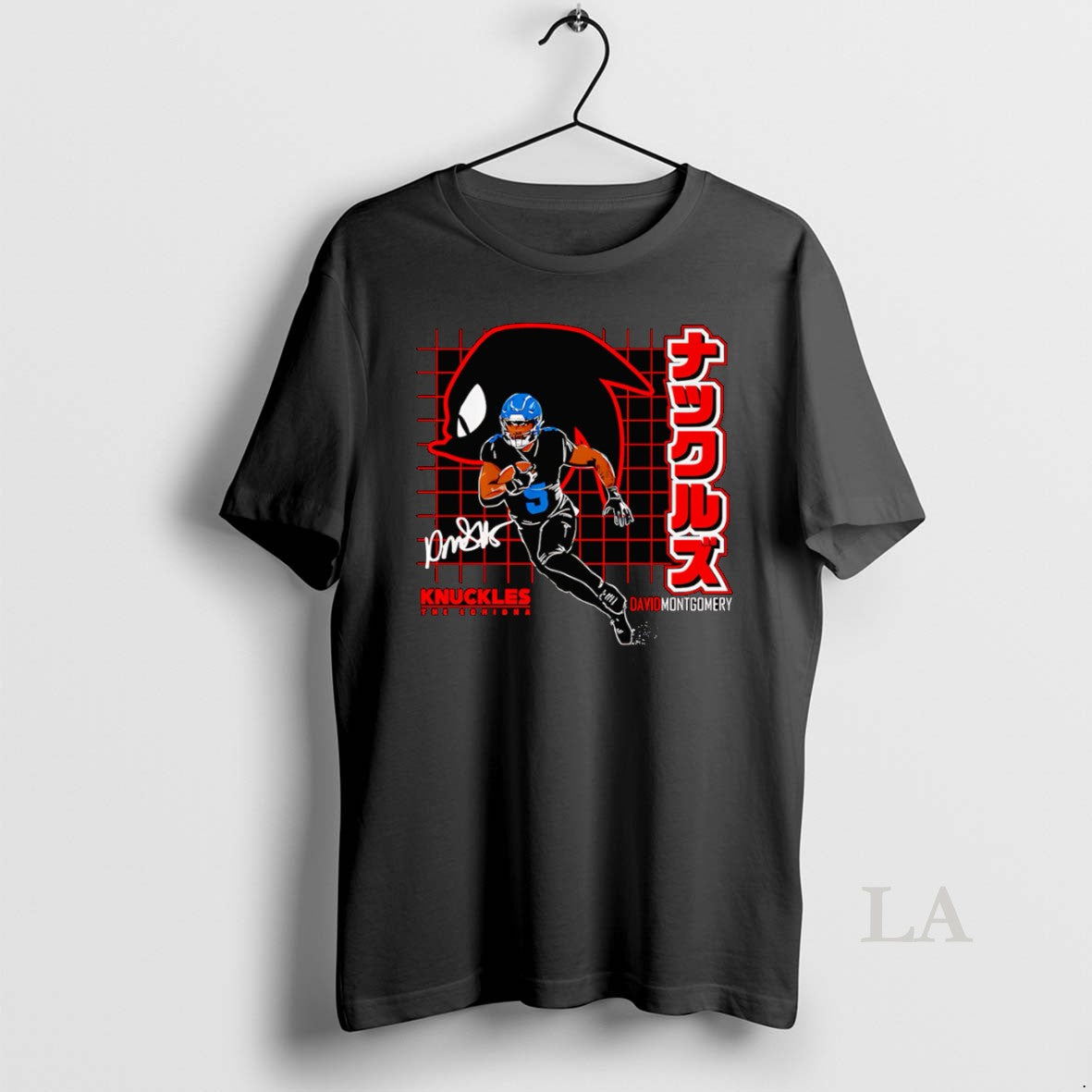 Original David Montgomery Knuckles The Echidna T-Shirts, Hoodie, Sweatshirt | AU18TeeNovaLab.com
