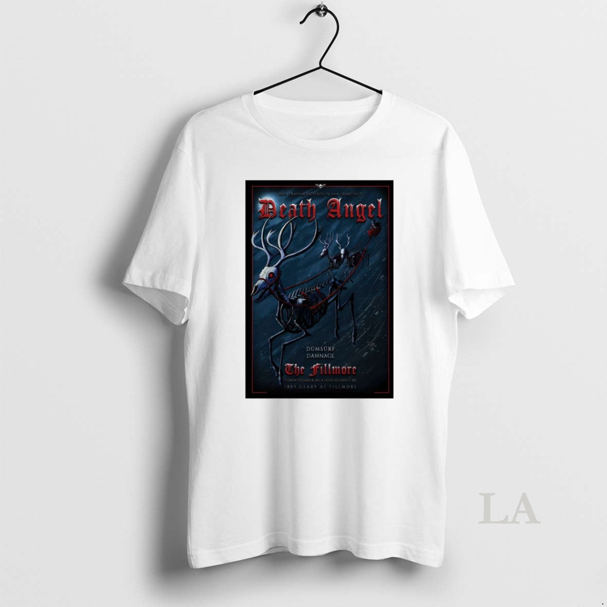Original Death Angel December 18 2025 San Francisco Ca T-Shirts, Hoodie, Sweatshirt | AU18TeeNovaLab.com