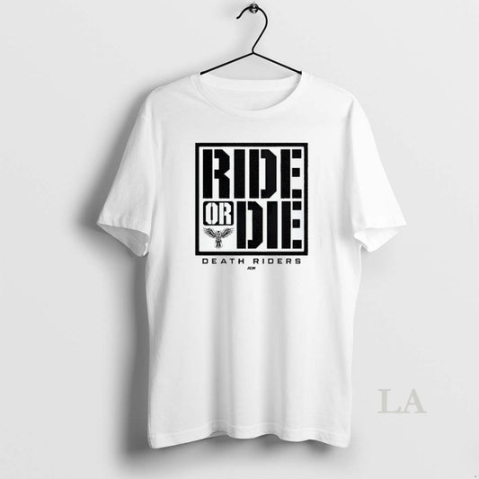 Original Death Riders Ride Or Die Aew Graphic