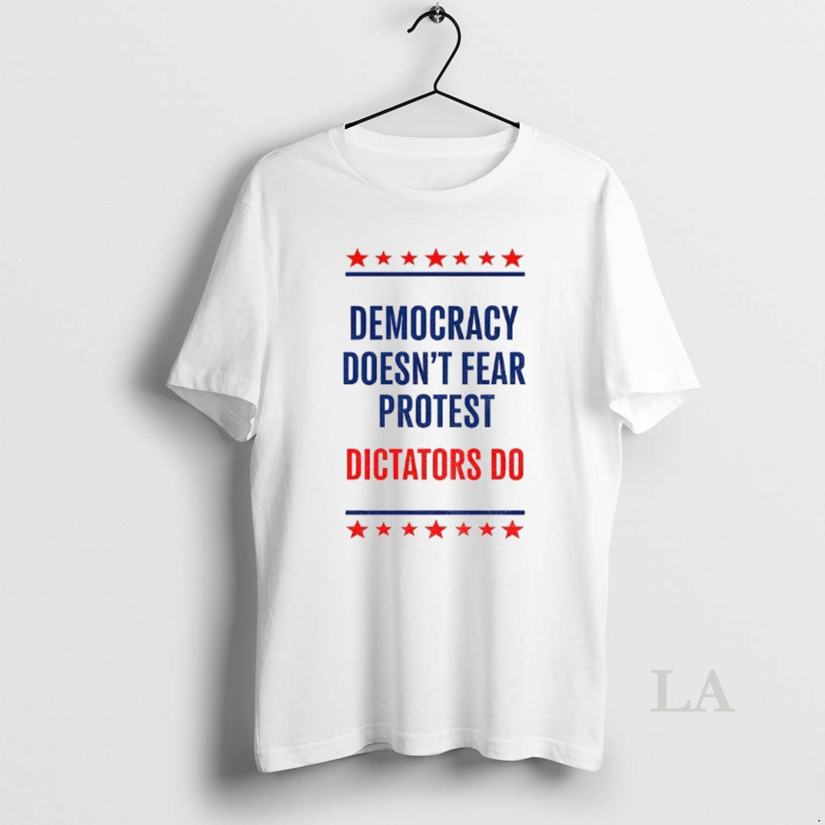 Original Democracy Doesnt Fear Protest Dictators Do No Kings Day Anti Trump