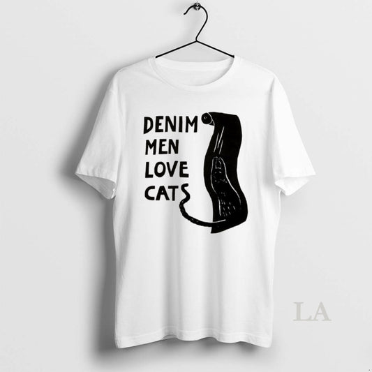 Original Denim Men Love Cat T-Shirts, Hoodie, Sweatshirt | AU18TeeNovaLab.com