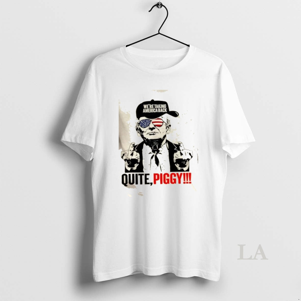 Original Donald Trump Were Taking America Back Quite Piggy Us Flag T-Shirts, Hoodie, Sweatshirt | AU18TeeNovaLab.com