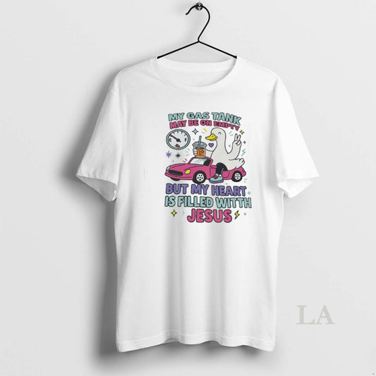 Original Duck My Has Tank May Be On Empty But My Heart Is Filled With T-Shirts, Hoodie, Sweatshirt | AU18TeeNovaLab.com
