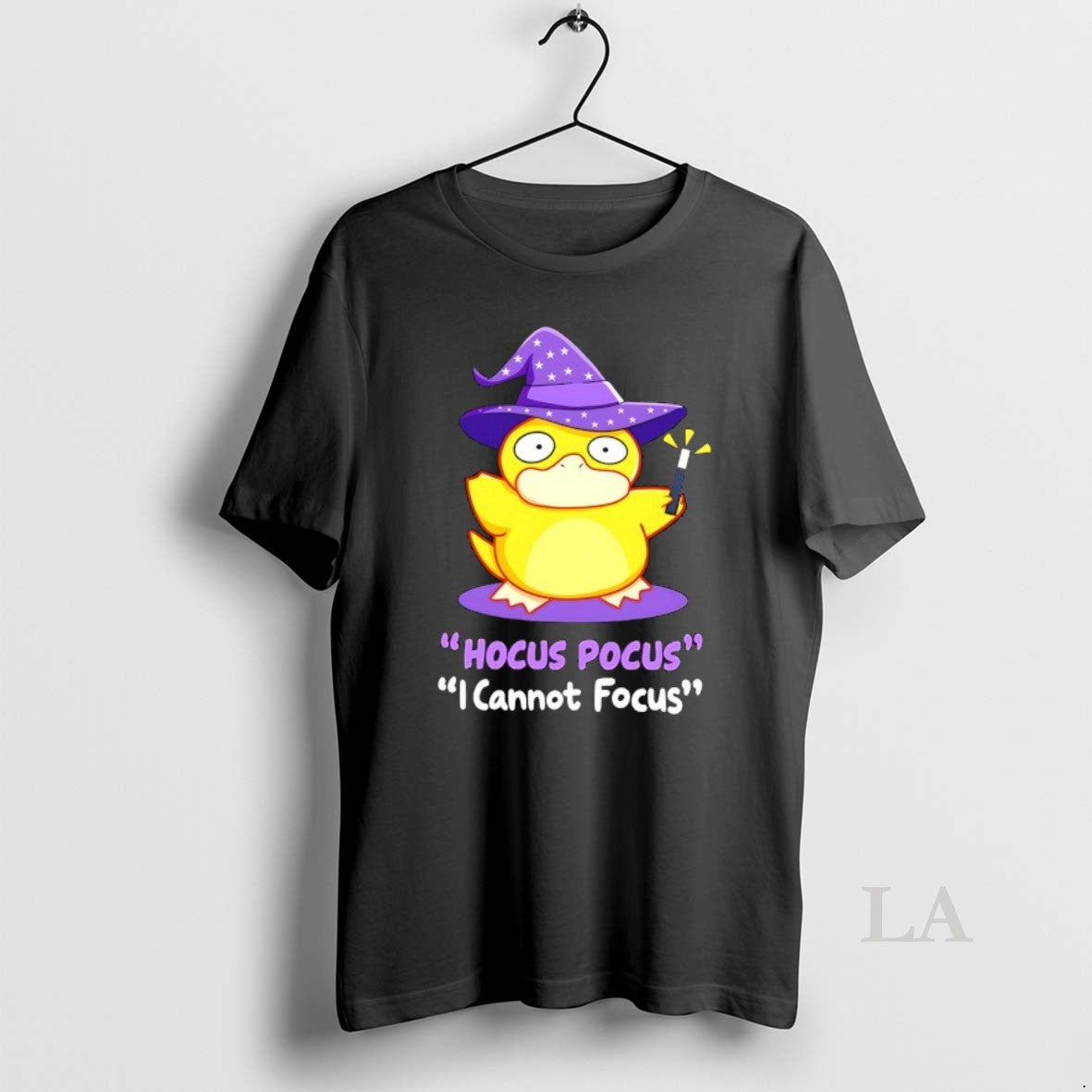 Original Duck Wizard Hocus Pocus I Cannot Focus T-Shirts, Hoodie, Sweatshirt | AU18TeeNovaLab.com