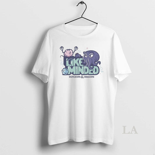 Original Dungeons Dragons Like Minded Mind Flayer Octopus T-Shirts, Hoodie, Sweatshirt | AU18TeeNovaLab.com