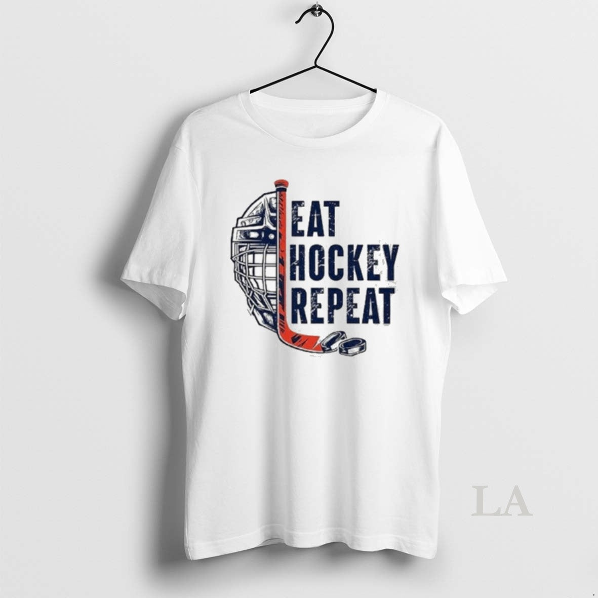 Original Eat Hockey Repeat T-Shirts, Hoodie, Sweatshirt | AU18TeeNovaLab.com