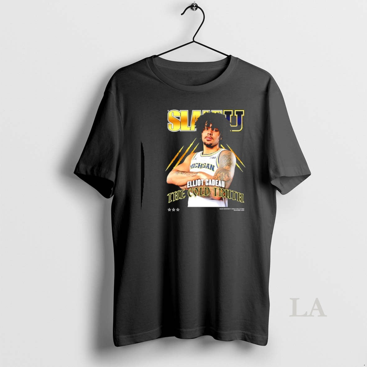 Original Elliot Cadeau The Cold Truth Michigan Wolverines Slamu T-Shirts, Hoodie, Sweatshirt | AU18TeeNovaLab.com