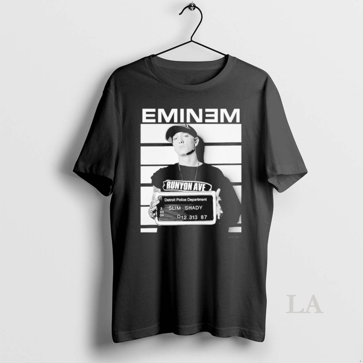 Original Eminem Anger Slim Shady Detroit Police Department Mugshot T-Shirts, Hoodie, Sweatshirt | AU18TeeNovaLab.com