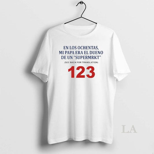 Original En Los Ochentas Mi Papa T-Shirts, Hoodie, Sweatshirt | AU18TeeNovaLab.com