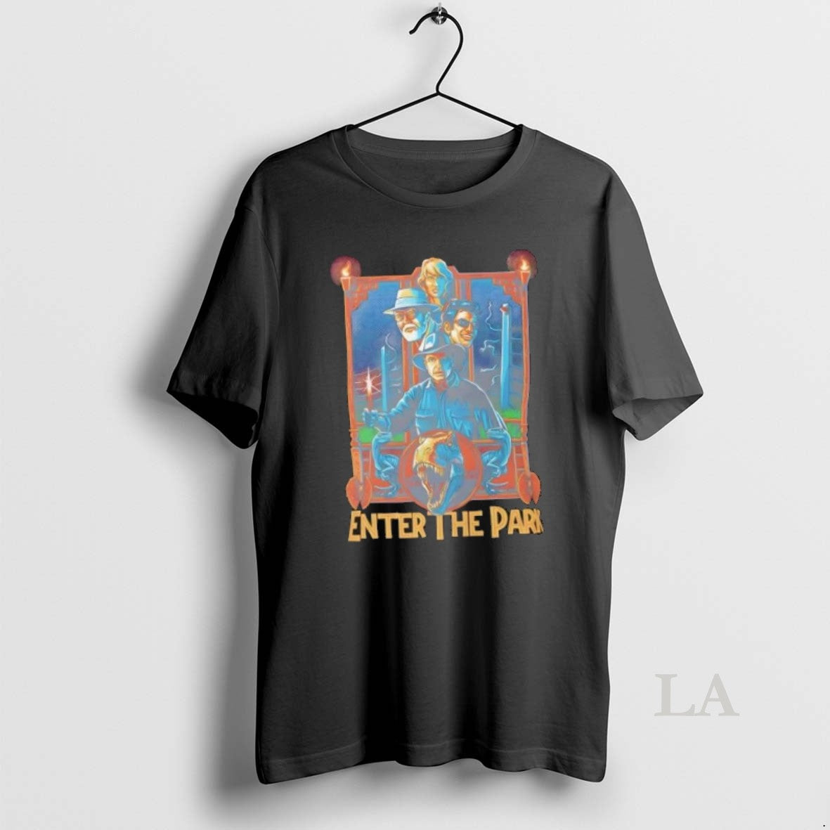 Original Enter The Park Retro Jurassic Movie T-Shirts, Hoodie, Sweatshirt | AU18TeeNovaLab.com