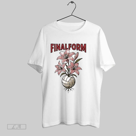 Original Final Form Volleyball Rooted Flower Graphic