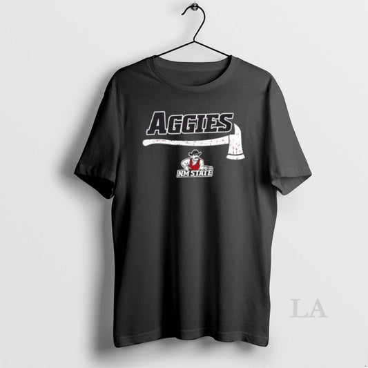 Original Firefighter Fire Dept Always Ready New Mexico State Aggies 2 Sided