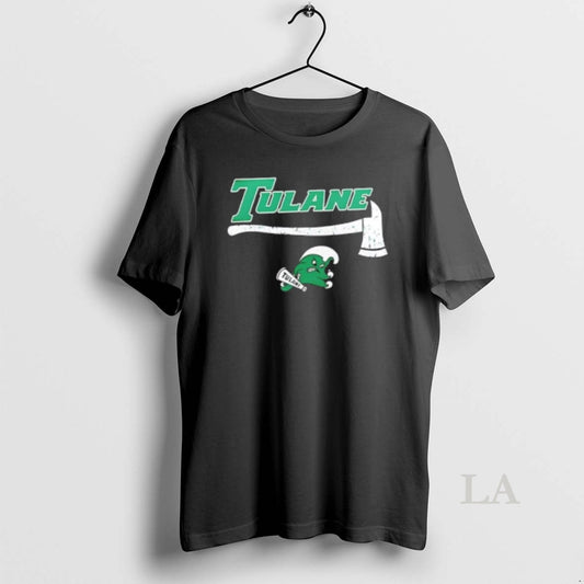Original Firefighter Fire Dept Always Ready Tulane Green Wave 2 Sided T-Shirts, Hoodie, Sweatshirt | AU18TeeNovaLab.com