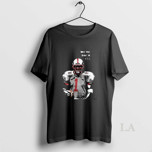 Original Football Player Number 1 Low Profile Were Back Colorado