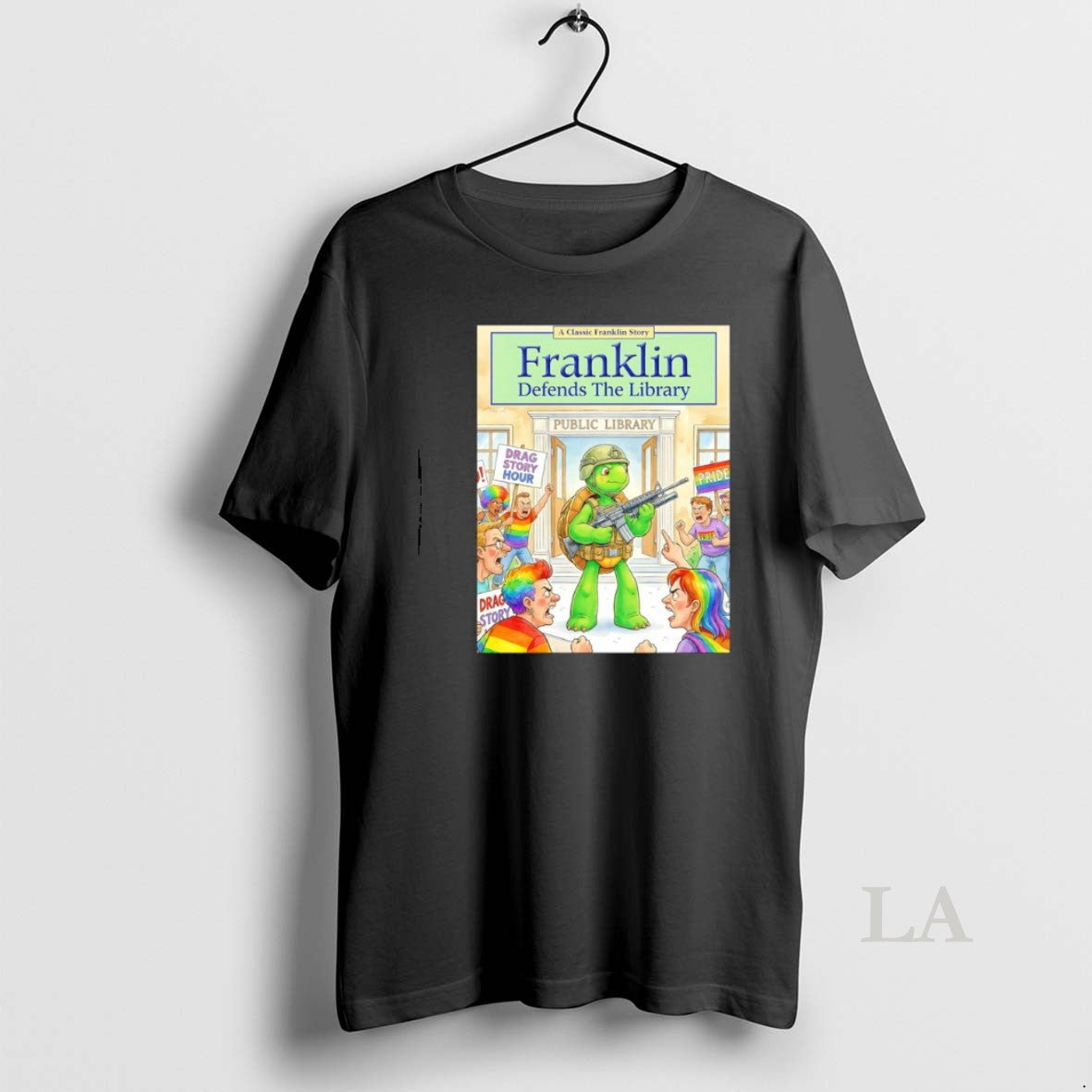 Original Franklin Defends The Library T-Shirts, Hoodie, Sweatshirt | AU18TeeNovaLab.com