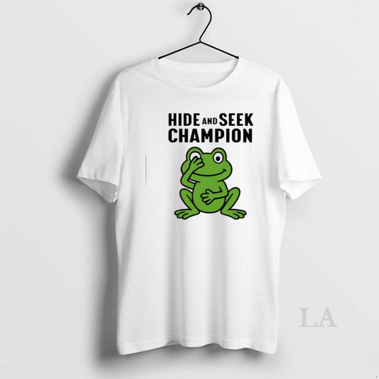 Original Frog Hide And Seek Champion T-Shirts, Hoodie, Sweatshirt | AU18TeeNovaLab.com