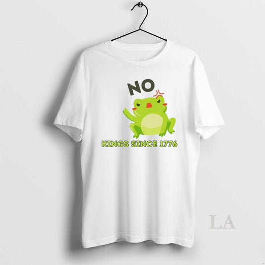 Original Frog Protest No Kings 1776 America Patriotic