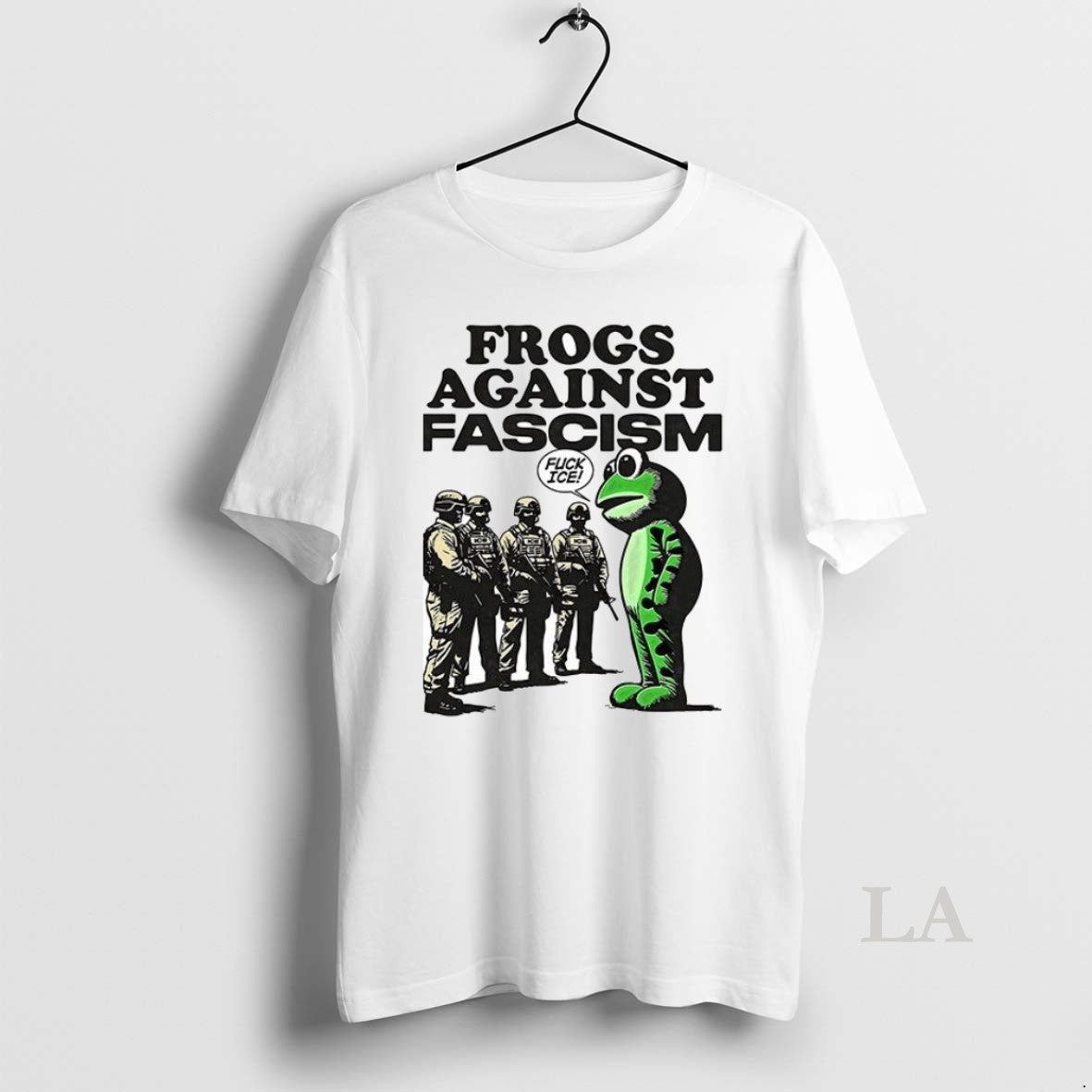 Original Frogs Against Fascism Fuck Ice Ceramic Ceramic And Classic Dad Cap