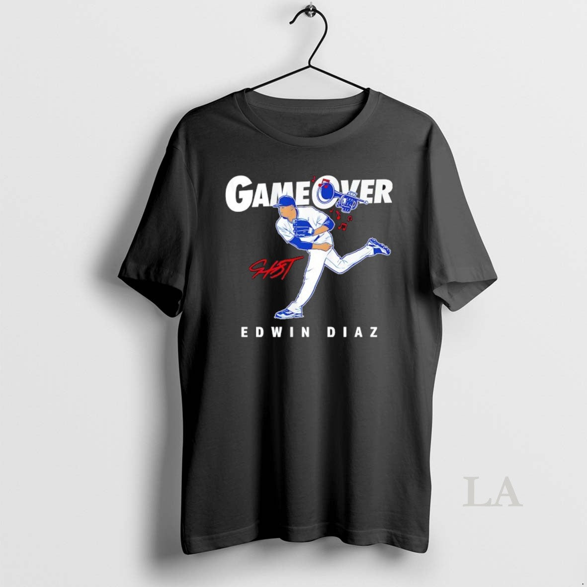 Original Game Over Edwin Diaz Los Angeles Dodgers Signature T-Shirts, Hoodie, Sweatshirt | AU18TeeNovaLab.com