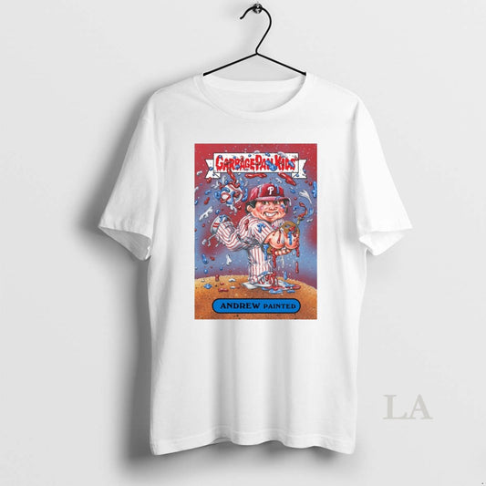 Original Garbage Pail Kids Andrew Painter Philadelphia Phillies Mlb Parody Card