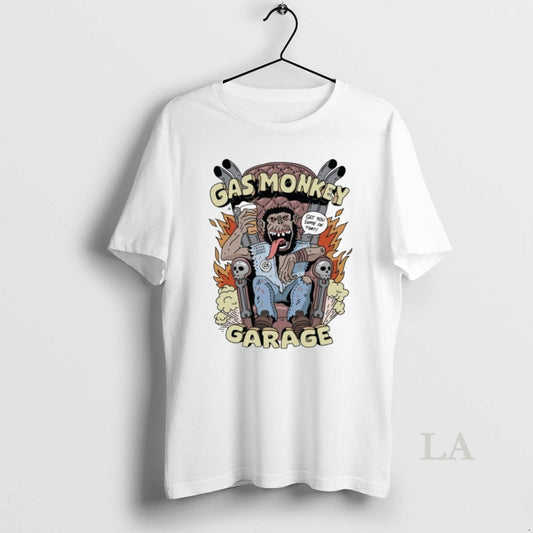Original Gas Monkey Garage Get You Some Of That King Of Chaos T-Shirts, Hoodie, Sweatshirt | AU18TeeNovaLab.com