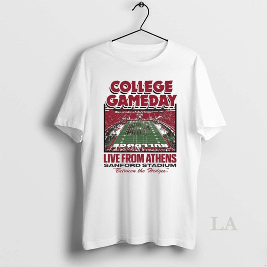 Original Georgia Bulldogs 2025 College Gameday Live From Athens Ga T-Shirts, Hoodie, Sweatshirt | AU18TeeNovaLab.com