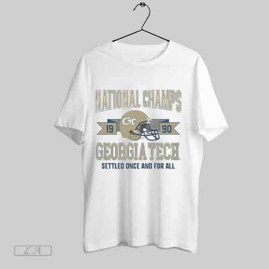 Original Georgia Tech Football 1990 National Champs