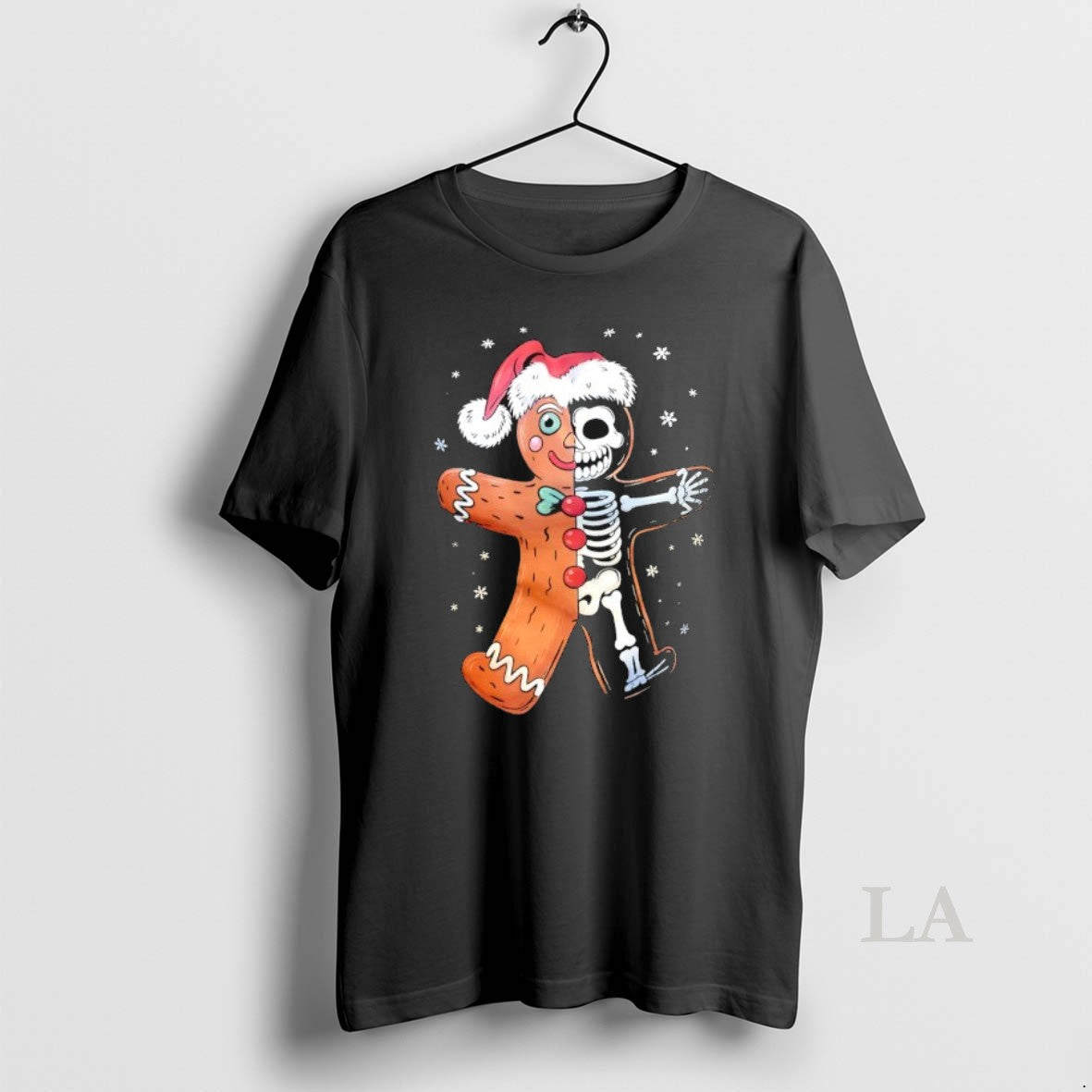 Original Gingerbread Skeleton Christmas T-Shirts, Hoodie, Sweatshirt | AU18TeeNovaLab.com