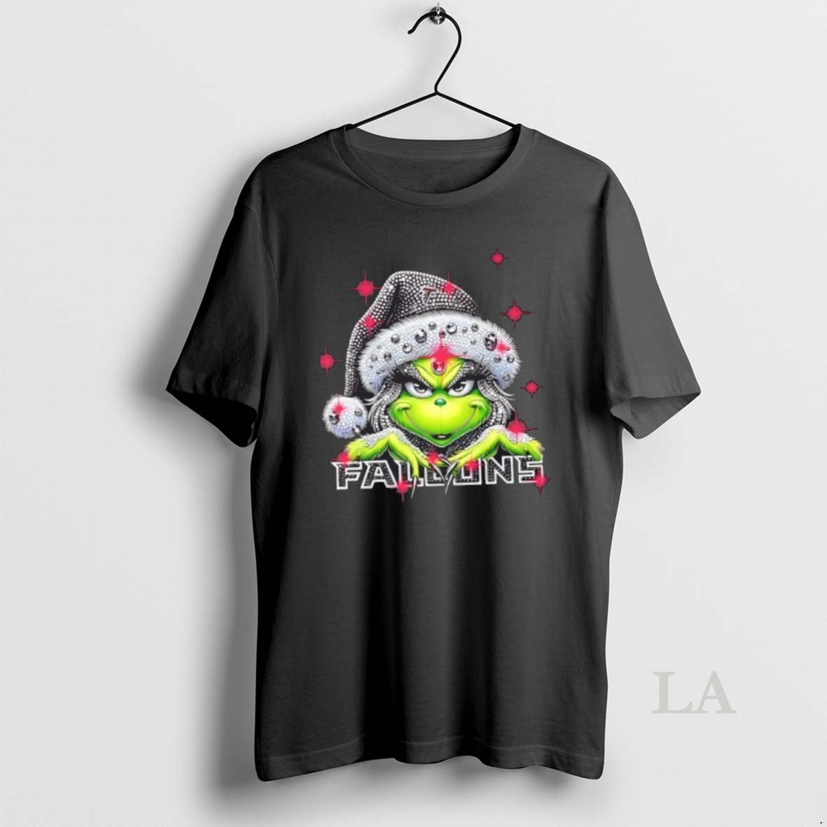 Original Glitter Diamond Grinch Girl X Atlanta Falcons Football Graphic T-Shirts, Hoodie, Sweatshirt | AU18TeeNovaLab.com