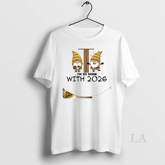 Original Gnome Cant Wait For 2027 Im So Done With 2026 Circle T-Shirts, Hoodie, Sweatshirt | AU18TeeNovaLab.com