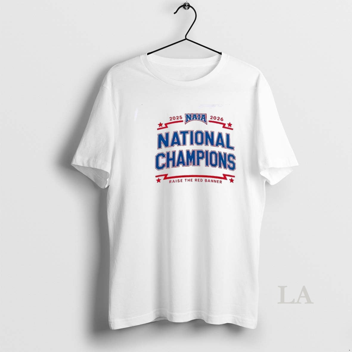 Original Grand View Vikings 2025 26 Naia National Champions Raise The Red Banner T-Shirts, Hoodie, Sweatshirt