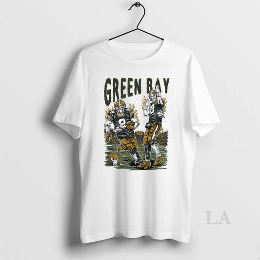 Original Green Bay Packers Welcome To Football Skeleton Players Circle T-Shirts, Hoodie, Sweatshirt | AU18TeeNovaLab.com