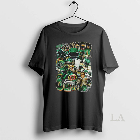 Original Green Ranger Tommy Oliver Superman Graphic