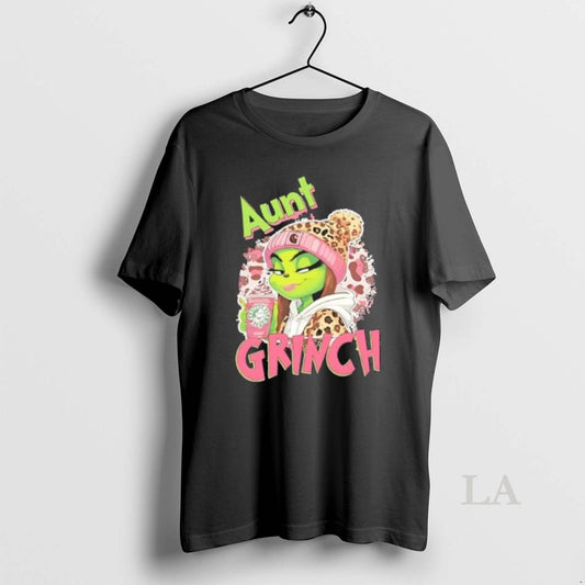 Original Grinch Girl Aunt Christmas T-Shirts, Hoodie, Sweatshirt | AU18TeeNovaLab.com