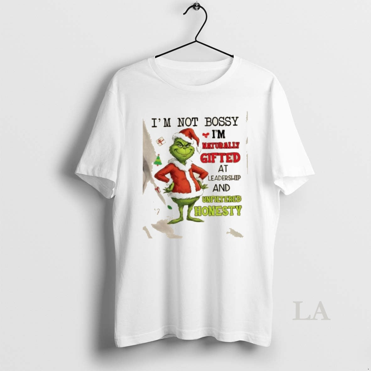 Original Grinch Im Not Bossy Im Naturally Gifted At Leadership And Unfiltered Honesty Christmas T-Shirts, Hoodie, Sweatshirt