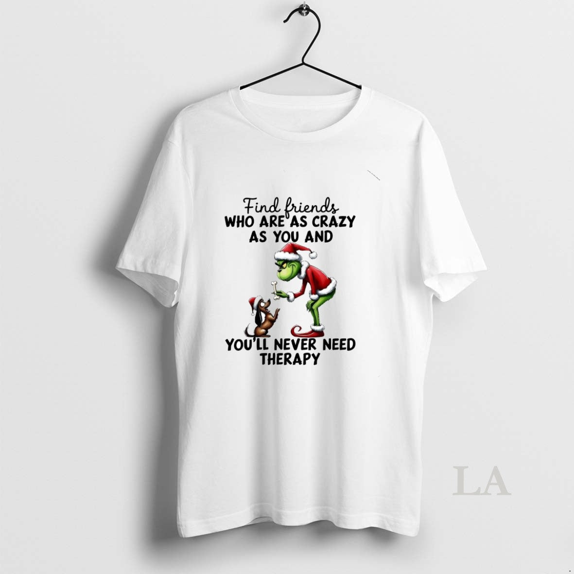 Original Grinch Find Friends Who Are As Crazy As You And You Christmas T-Shirts, Hoodie, Sweatshirt | AU18TeeNovaLab.com