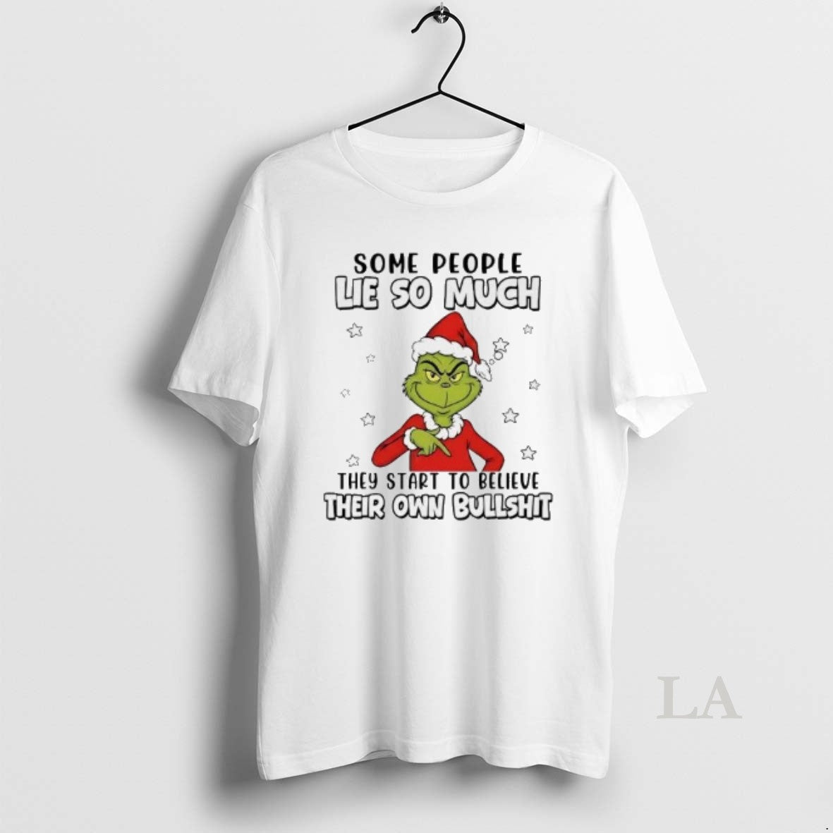 Original Grinch Some People Lie So Much They Start To Believe Christmas T-Shirts, Hoodie, Sweatshirt | AU18TeeNovaLab.com