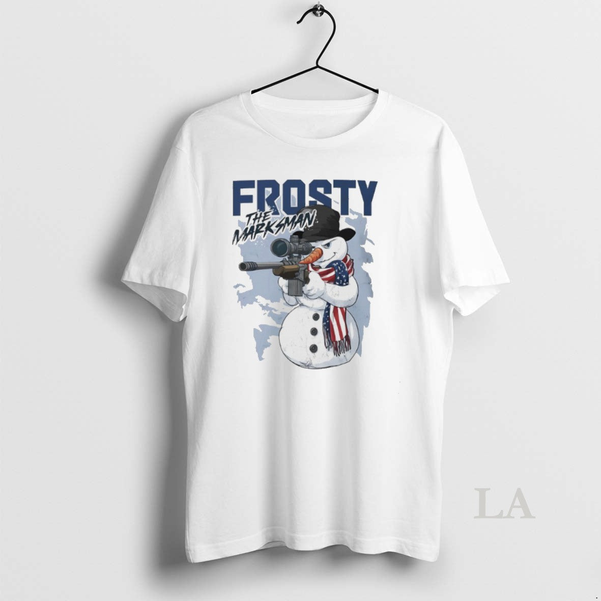 Original Gun Snowman Frosty The Marksman T-Shirts, Hoodie, Sweatshirt | AU18TeeNovaLab.com