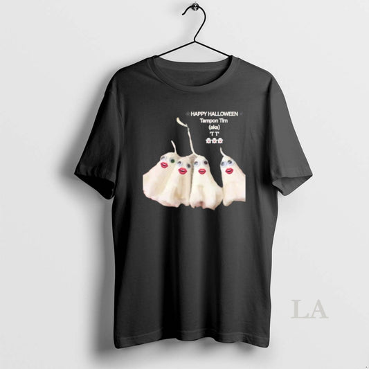 Original Happy Halloween Tampon Ghosts Tim