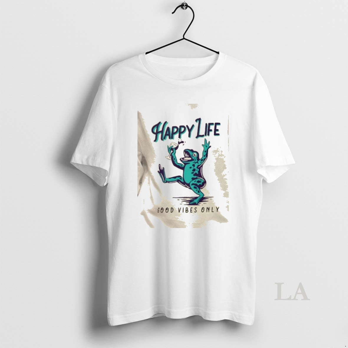 Original Happy Life Good Vibes Only Frog T-Shirts, Hoodie, Sweatshirt | AU18TeeNovaLab.com