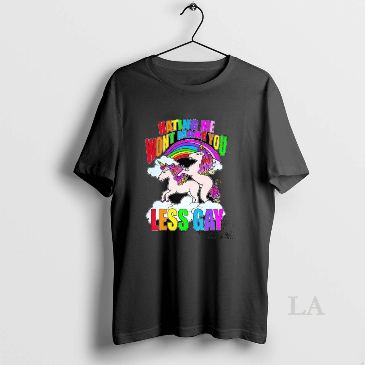 Original Hating Me Wont Make You Less Gay Unicorn Rainbow T-Shirts, Hoodie, Sweatshirt | AU18TeeNovaLab.com