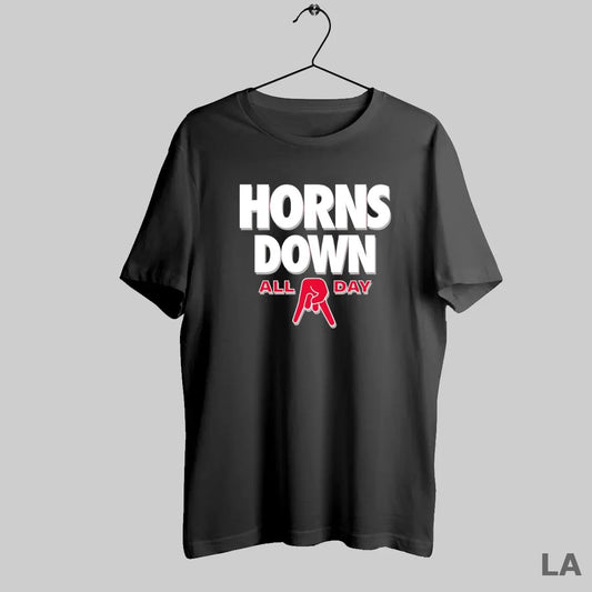 Original Horns Down All Day Georgia Bulldogs Football