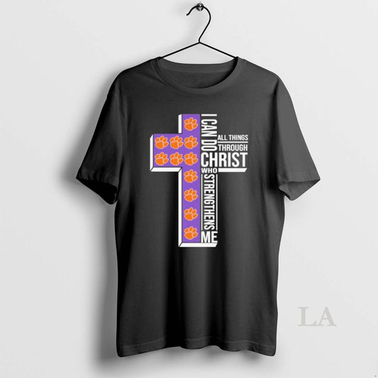 Original I Can Do All Things Faith And Sports Clemson Tigers College Basketball T-Shirts, Hoodie, Sweatshirt