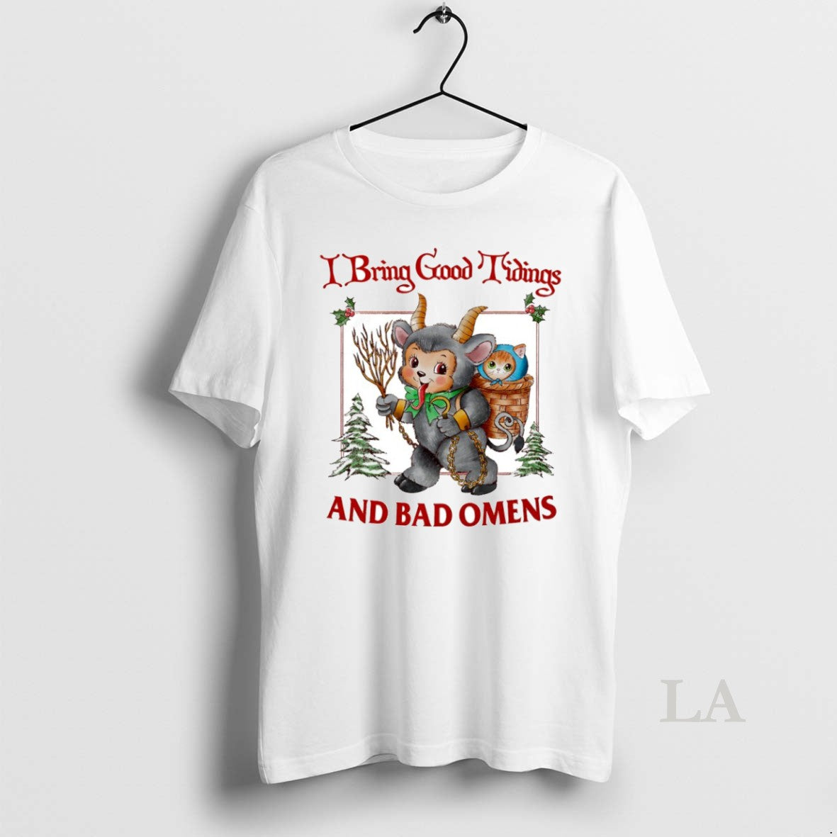 Original I Bring Good Tidings And Bad Omens Circle T-Shirts, Hoodie, Sweatshirt | AU18TeeNovaLab.com