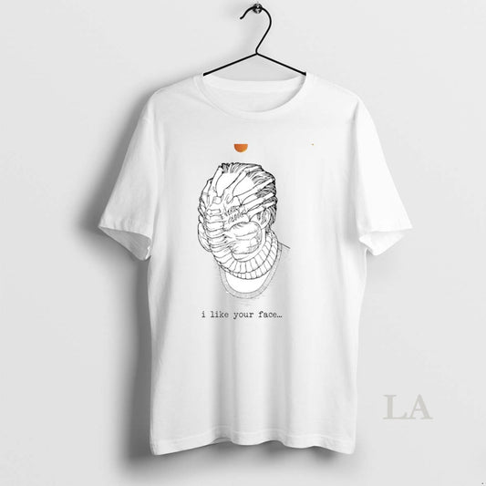 Original I Like Your Face Skeleton Hand Circle T-Shirts, Hoodie, Sweatshirt | AU18TeeNovaLab.com