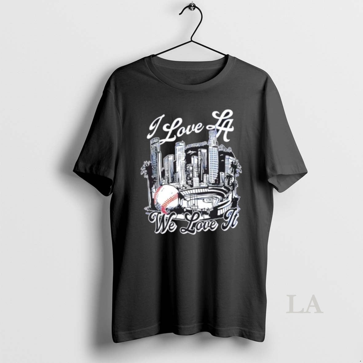 Original I Love Los Angeles Dodgers Stadium We Love It T-Shirts, Hoodie, Sweatshirt | AU18TeeNovaLab.com