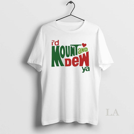 Original Id Mount And Dew Ya Mountain Dew Circle T-Shirts, Hoodie, Sweatshirt | AU18TeeNovaLab.com