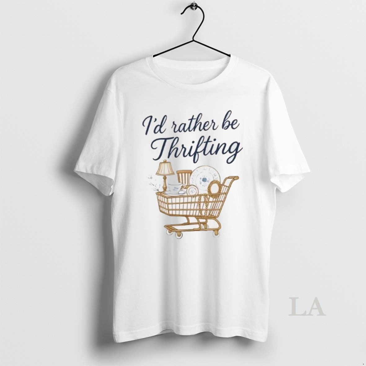 Original Id Rather Be Thrifting T-Shirts, Hoodie, Sweatshirt | AU18TeeNovaLab.com