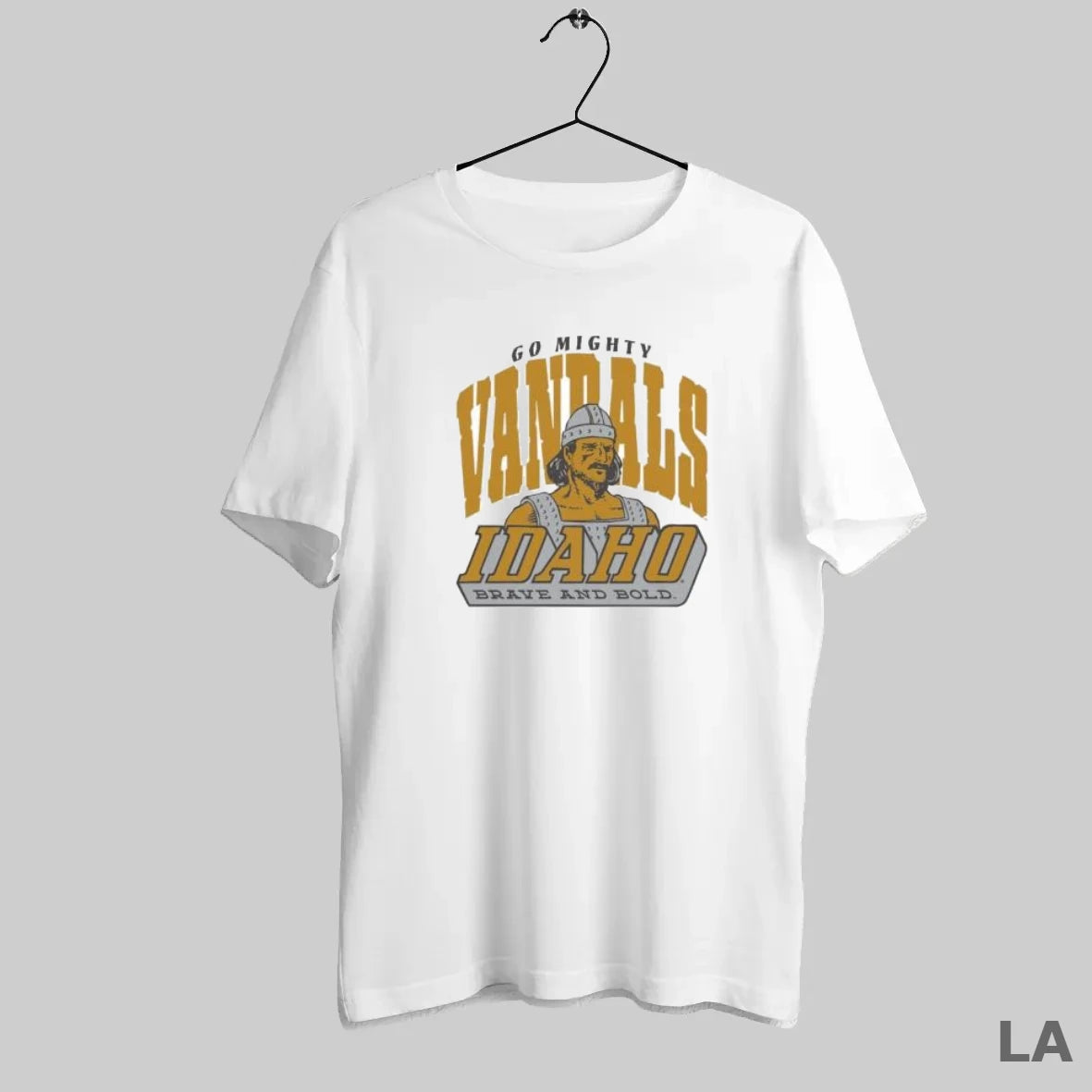 Original Idaho Mighty Vandals Brave And Bold Go Mighty Logo