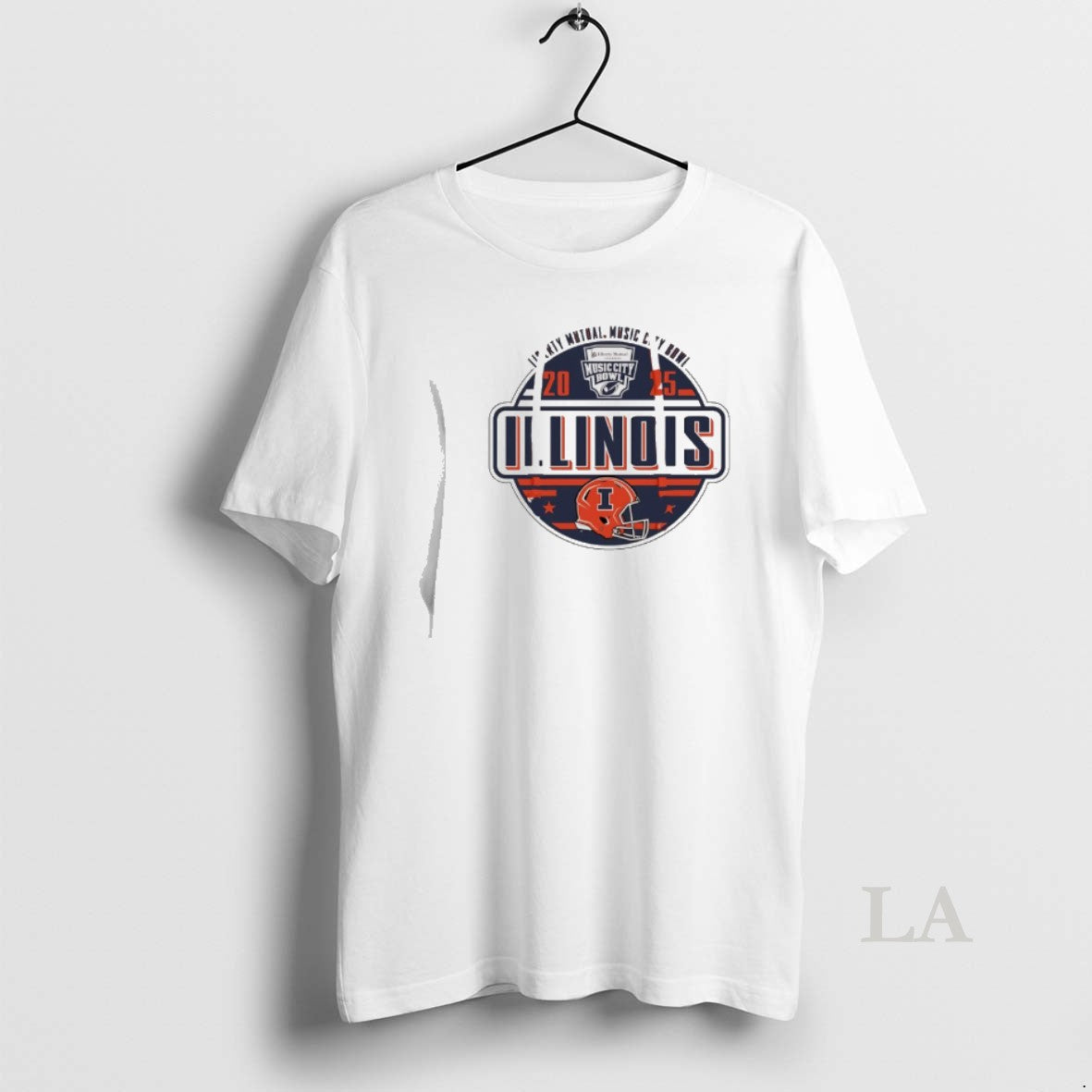 Original Illinois Football 2025 Music City Bowl Logo T-Shirts, Hoodie, Sweatshirt | AU18TeeNovaLab.com